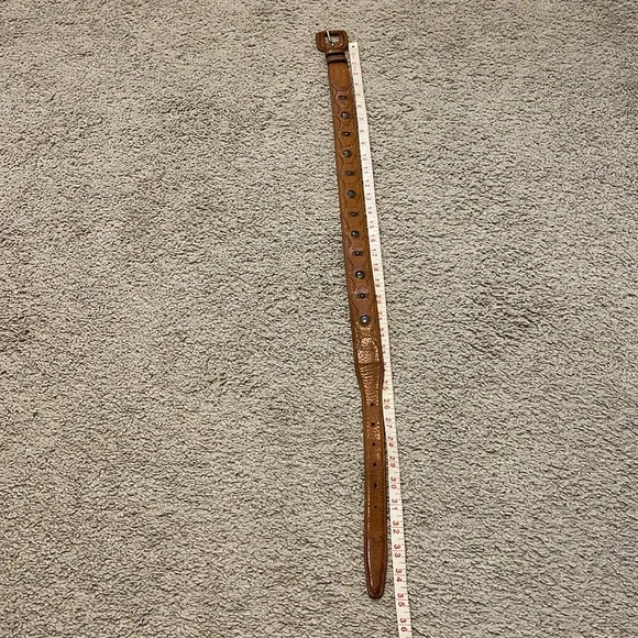 Fred Coen Leather Belt - Picture 9 of 9